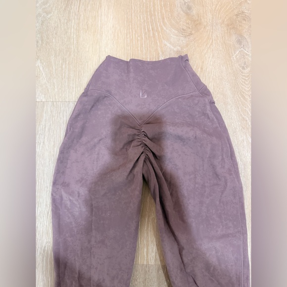 BuffBunny Butt lift upMauve High-Waisted Leggings - Picture 3 of 4